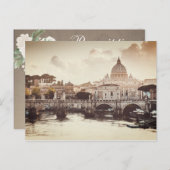 バチカンシティブライダルシャワーゲームハガキ ポストカード (正面/裏面)