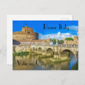 バチカンシティローマイタリア ポストカード (正面/裏面)