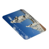 バチカンシティ大聖堂の像ビュー冷蔵庫用マグネット マグネット (右側)