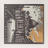 バチカンローマイタリアヨーロッパ ジグソーパズル (横)