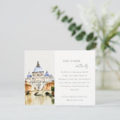 バチカンローマイタリアランドスケープ結婚ズ詳細 エンクロージャーカード (スタンド正面)