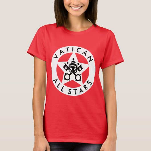 バチカン全星 Tシャツ (正面)