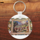 バチカン博物館の壁画 キーホルダー (正面)