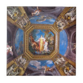 バチカン博物館の天井のフレスコ画のタイル タイル (正面)