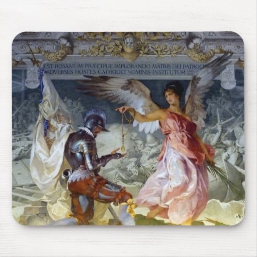 バチカン博物館の天井 マウスパッド (正面)