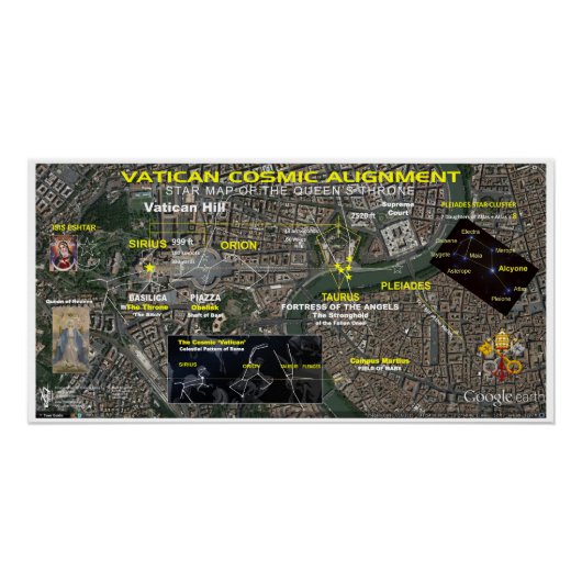 バチカン宇宙整列 ポスター (正面)