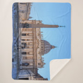 バチカン市の聖ペテロ広場 – ローマ，イタリア シェルパブランケット (正面)