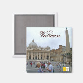 バチカン市イタリアの磁クール石 マグネット (正面/裏面)