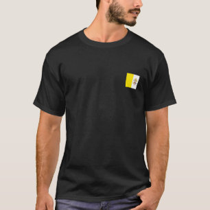 バチカン市カトリック教教皇州ギフトマン国旗 Tシャツ