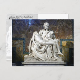 バチカン市マドンナ・デッラ・ピエタ –  ポストカード