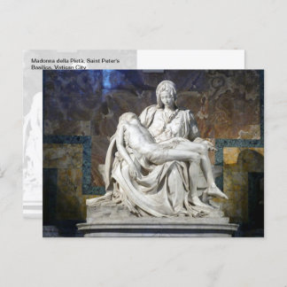 バチカン市マドンナ・デッラ・ピエタ –  ポストカード