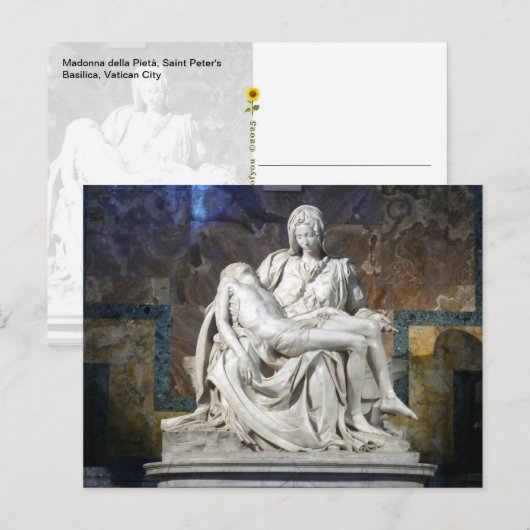 バチカン市マドンナ・デッラ・ピエタ – ポストカード (正面/裏面)