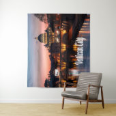 バチカン市内 夜のローマカトリック教会 タペストリー (インサイチュ)