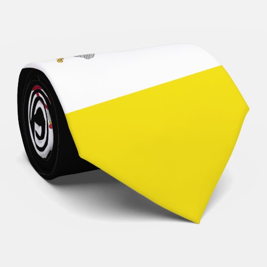 バチカン市国の旗 ネクタイ (ロール)