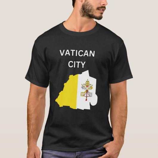 バチカン市国デザイン Tシャツ (正面)