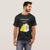 バチカン市国デザイン Tシャツ (正面フル)