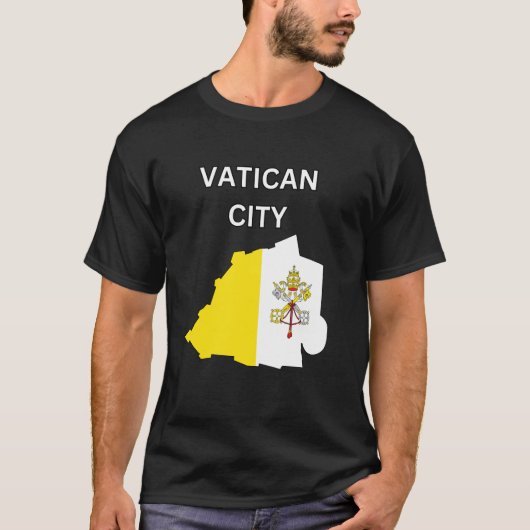 バチカン市国デザイン Tシャツ (正面)