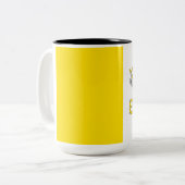 バチカン市国州国旗 ツートーンマグカップ (正面左)