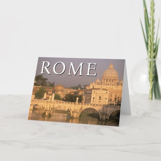 バチカン市国 | イタリア ローマ | 感謝の気持ち サンキューカード (正面)