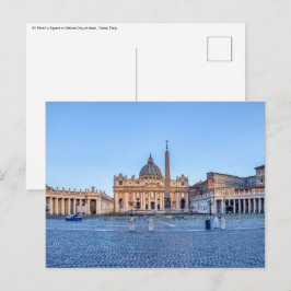 バチカン市国 - ローマにあるサン・ピエトロ広場 ポストカード