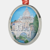 バチカン市国、ローマのオーナメント メタルオーナメント (左)