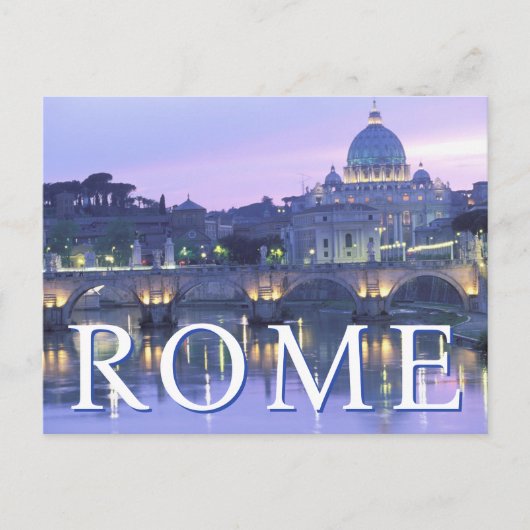 バチカン市国 | ローマ, イタリア | ありがとう ポストカード (正面)