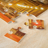 バチカン市国、ローマ、夜のイタリア ジグソーパズル (側面)