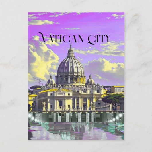 バチカン市国 旅行 はがき, バチカン市国 ポストカード (正面)