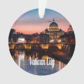 バチカン市夜ローマカトリック教会 オーナメント (正面)