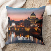 バチカン市夜ローマカトリック教会 クッション (ブランケット)
