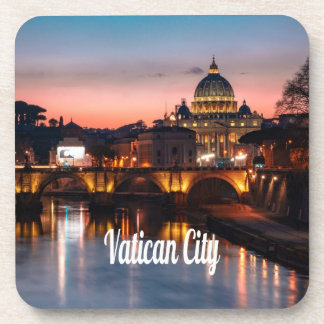バチカン市夜ローマカトリック教会 コースター