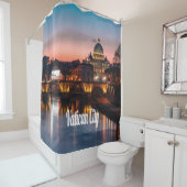 バチカン市夜ローマカトリック教会 シャワーカーテン (インサイチュ)