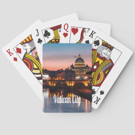 バチカン市夜ローマカトリック教会 トランプ (裏面)