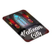 バチカン市漫画の旅行ポスター マグネット (右側)