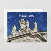 バチカン市絵葉書 ポストカード (正面/裏面)