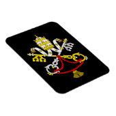 バチカン市軍服 マグネット (右側)