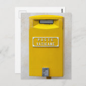 バチカン市郵便受け葉書 ポストカード (正面/裏面)