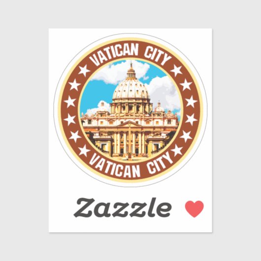 バチカン市 シール (シート)