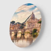 バチカン市 ラージ壁時計 (傾斜)