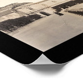 バチカン庭園の写真1909 ポスター (角)