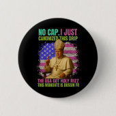 バチカン教会の教皇の評判としてのゲンαスラングトランプ 缶バッジ (正面)