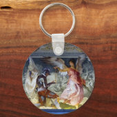 バチカン美術館の天井 キーホルダー (正面)