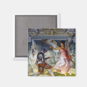 バチカン美術館の天井 マグネット (正面/裏面)