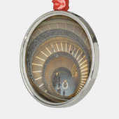 バチカン美術館ブラマンテ階段 メタルオーナメント (左)