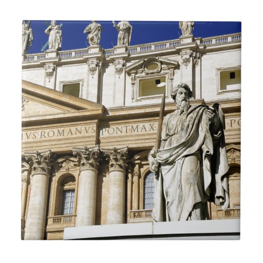 バチカン美術館 タイル (正面)