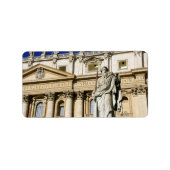 バチカン美術館 ラベル (正面)