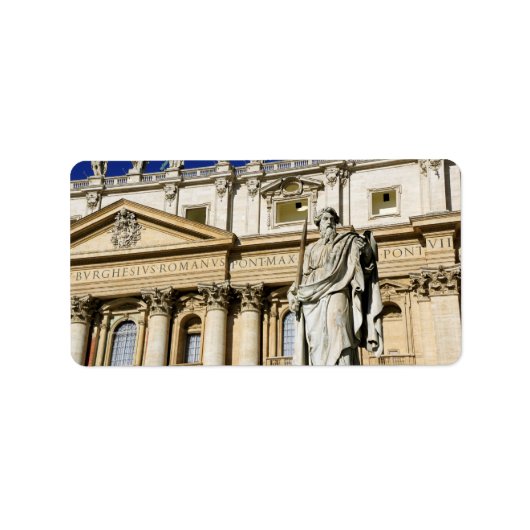 バチカン美術館 ラベル (正面)