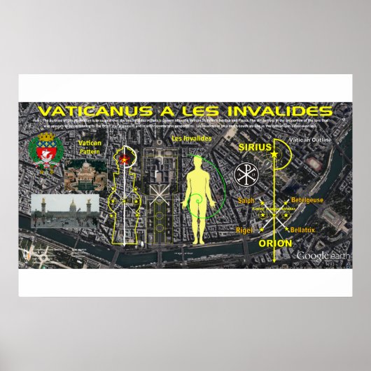 バチカン胸膜模様6 ポスター (正面)