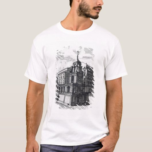 バチカン1696年への入口のゲート Tシャツ (正面)