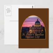 バチカン・イタリアのはがき ポストカード (正面/裏面)